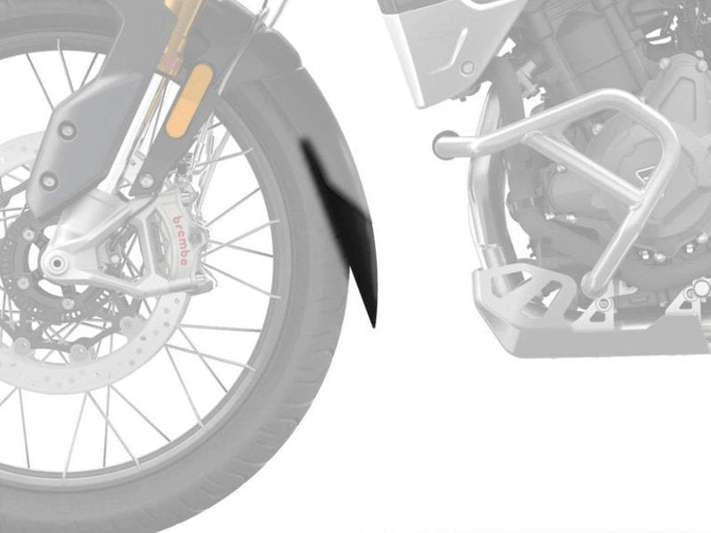 Puig Front Mudguard Extender In Black for Triumph Tiger 900 Rally (20-23)