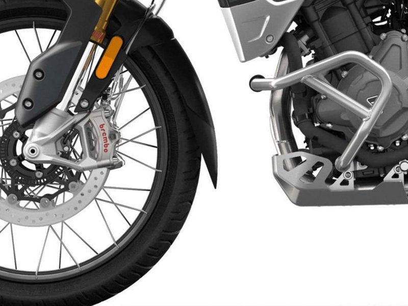 Puig Front Mudguard Extender In Black for Triumph Tiger 900 Rally Pro (20-25)