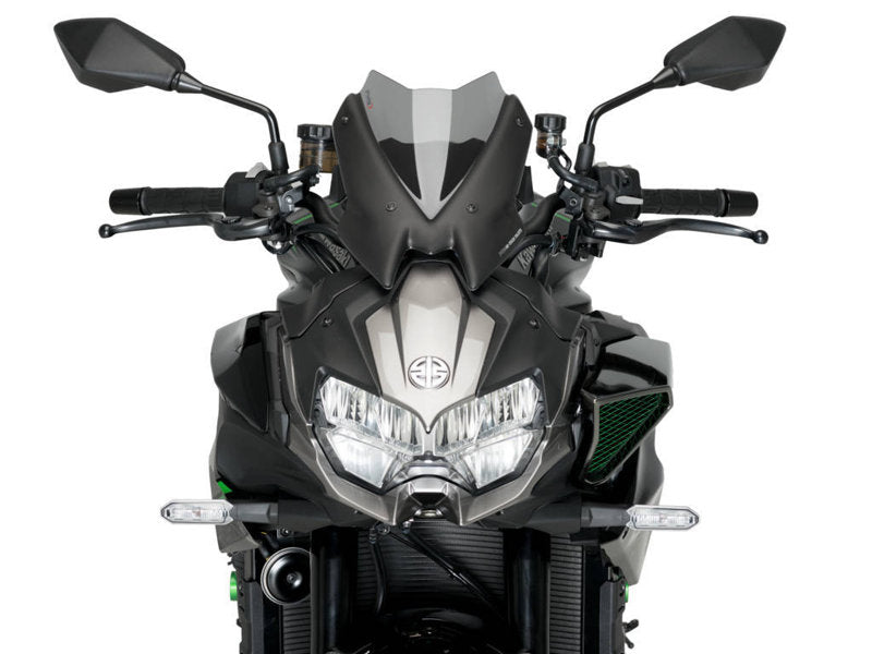 Puig New Generation Sport Screen In Clear for Kawasaki Z H2 SE (21-25)