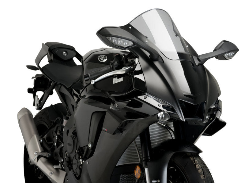Puig GP Front Downforce Spoilers In Light Smoke for Yamaha YZF R1 Race (24)