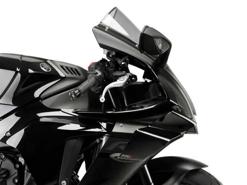 Puig GP Front Downforce Spoilers In Light Smoke for Yamaha YZF R1 Race (24)