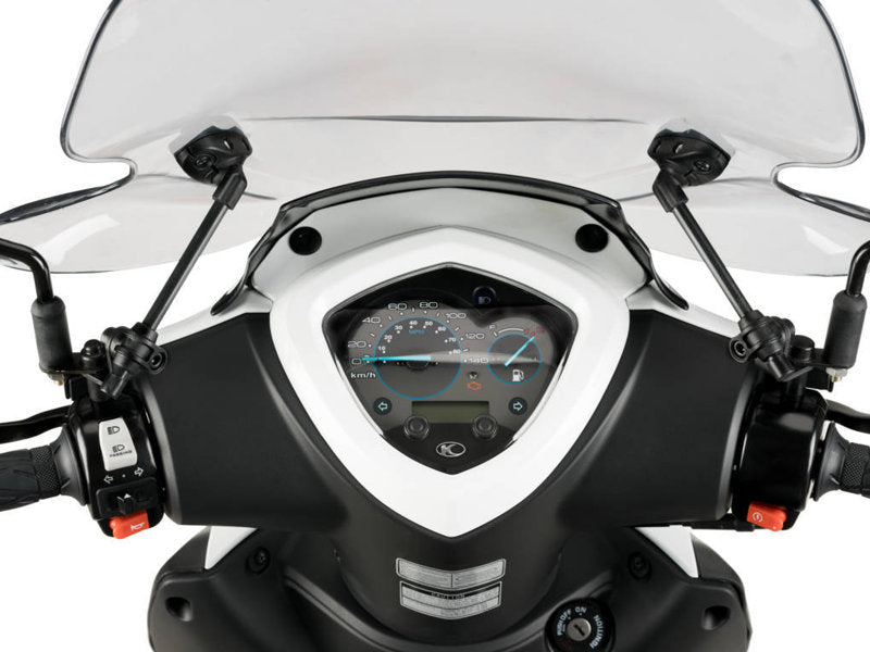 Puig City Touring Screen In Light Smoke for Kymco Agility 50 City (20-25)
