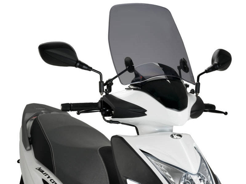 Puig Traffic Screen In Clear for Kymco Agility City 125 (20-23)