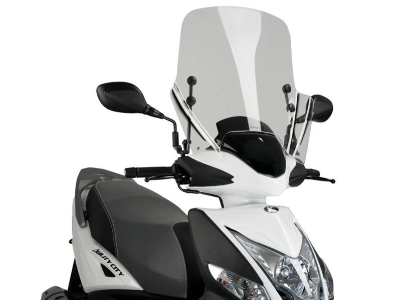 Puig TX Screen In Clear for Kymco Agility 50 City (20-25)