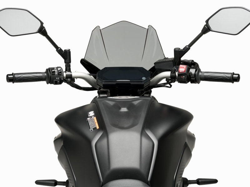 Puig New Generation Touring Screen In Clear for Yamaha MT-07 Pure (23-24)