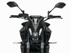 Puig New Generation Sport Screen In Black for Yamaha MT-07 Pure (23-24)