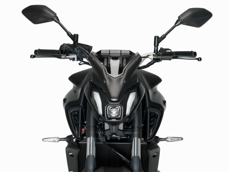Puig New Generation Sport Screen In Black for Yamaha MT-07 (21-24)