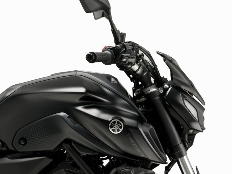 Puig New Generation Sport Screen In Black for Yamaha MT-07 Pure (23-24)