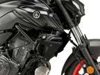 Puig Naked Downforce Spoilers In Black for Yamaha MT-07 Pure (23-24)