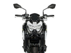 Puig Naked Front Downforce Spoilers In Matt Black for Kawasaki Z900 (20-24)