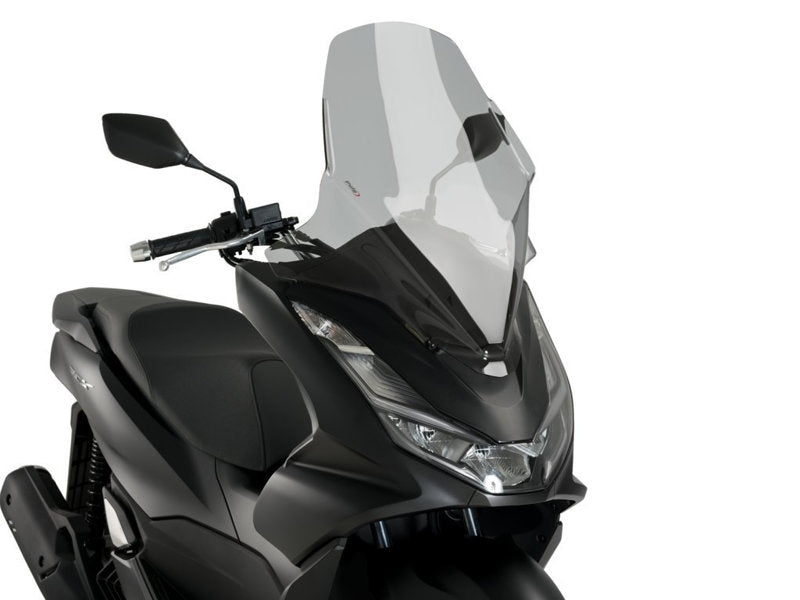 Puig V-Tech Line Touring Screen In Clear for Honda PCX 125 (21-24)