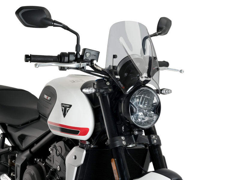 Puig New Generation Sport Screen In Clear for Triumph Trident 660 (21-25)