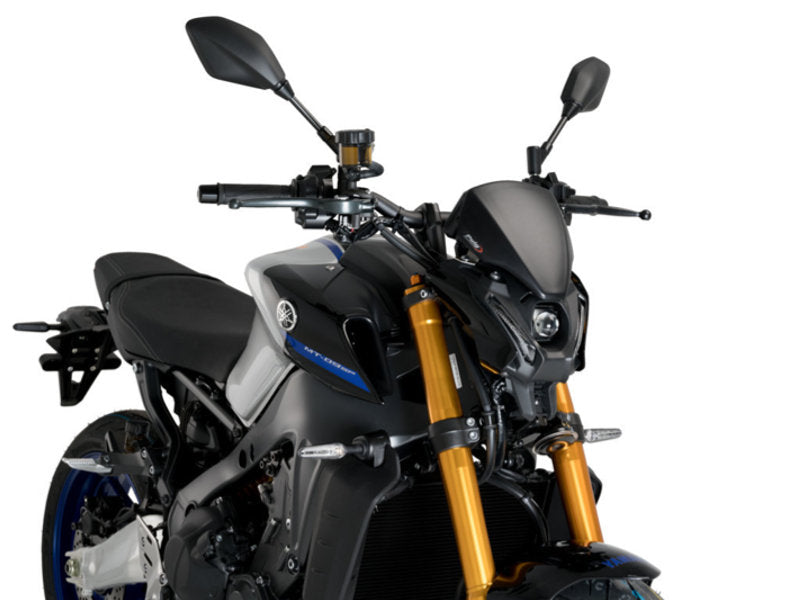 Puig New Generation Sport Screen In Matt Black for Yamaha MT-09 SP (21-23)