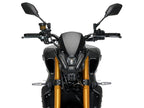 Puig New Generation Sport Screen In Matt Black for Yamaha MT-09 SP (21-23)