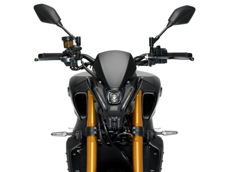 Puig New Generation Sport Screen In Matt Black for Yamaha MT-09 SP (21-23)