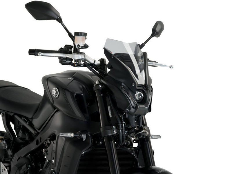 Puig New Generation Sport Screen In Clear for Yamaha MT-09 SP (21-23)