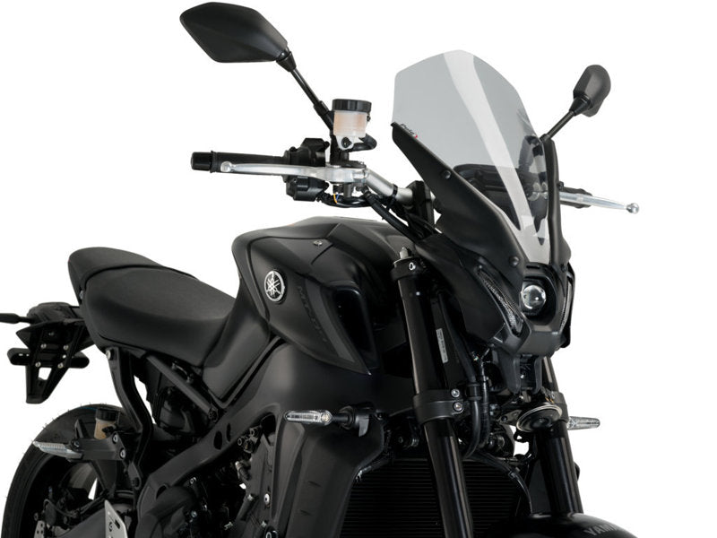 Puig New Generation Touring Screen In Clear for Yamaha MT-09 SP (21-23)