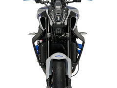 Puig GP Front Downforce Spoilers In Black for Yamaha MT-09 SP (21-23)