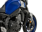 Puig GP Front Downforce Spoilers In Black for Yamaha MT-09 (21-23)