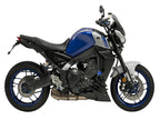 Puig GP Front Downforce Spoilers In Black for Yamaha MT-09 (21-23)