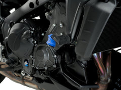 Puig R19 Frame Sliders In Black for Yamaha Tracer 9 GT (21-24)