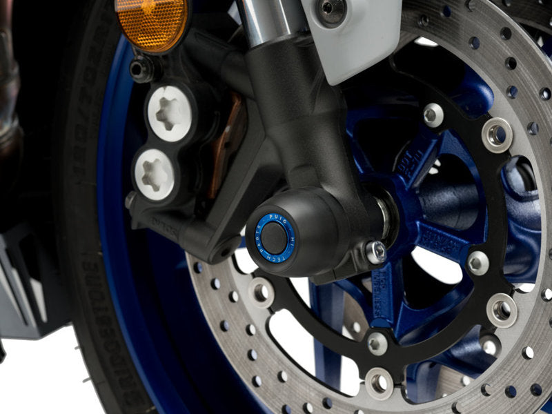 Puig Front Fork Protector In Black for Yamaha XSR 900 (22-25)