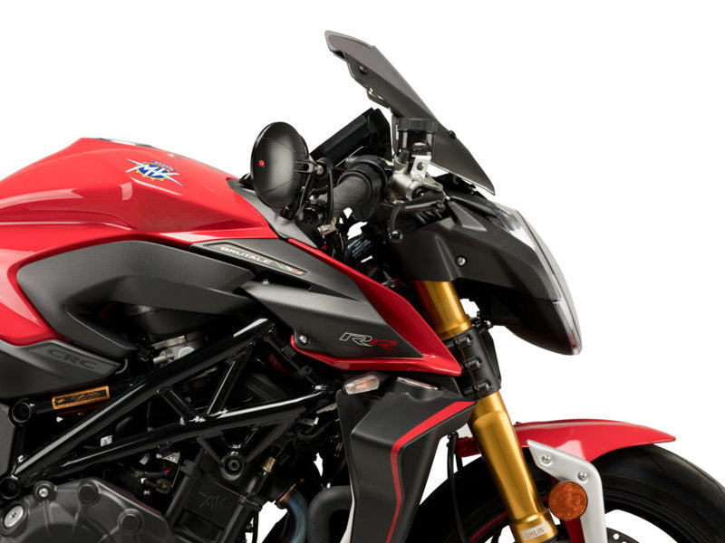 Puig New Generation Sport Screen In Clear for MV Agusta Brutale 1000 RR (19-25)