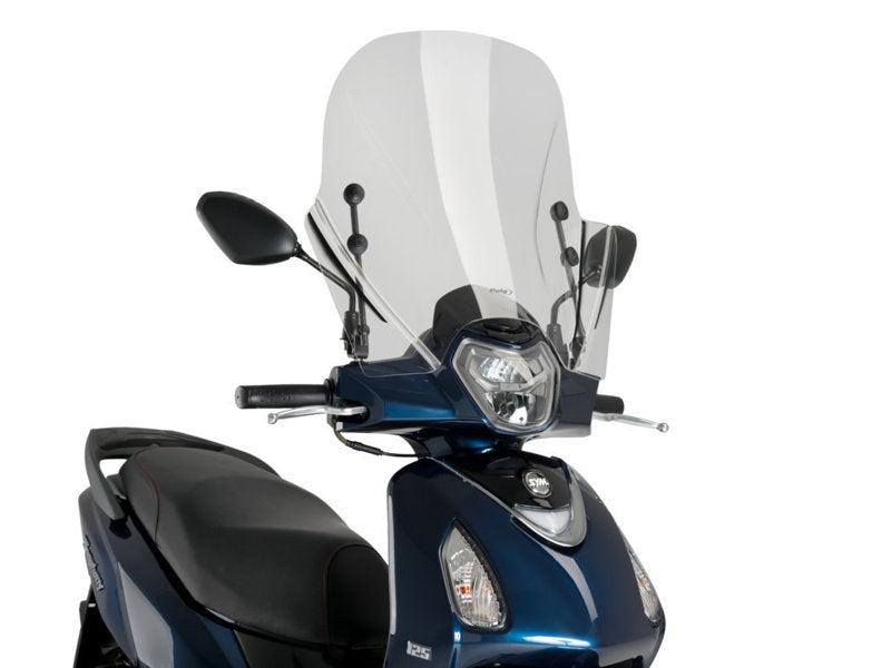 Puig TX Screen In Clear for Sym Symphony 50 Cargo (21-25)