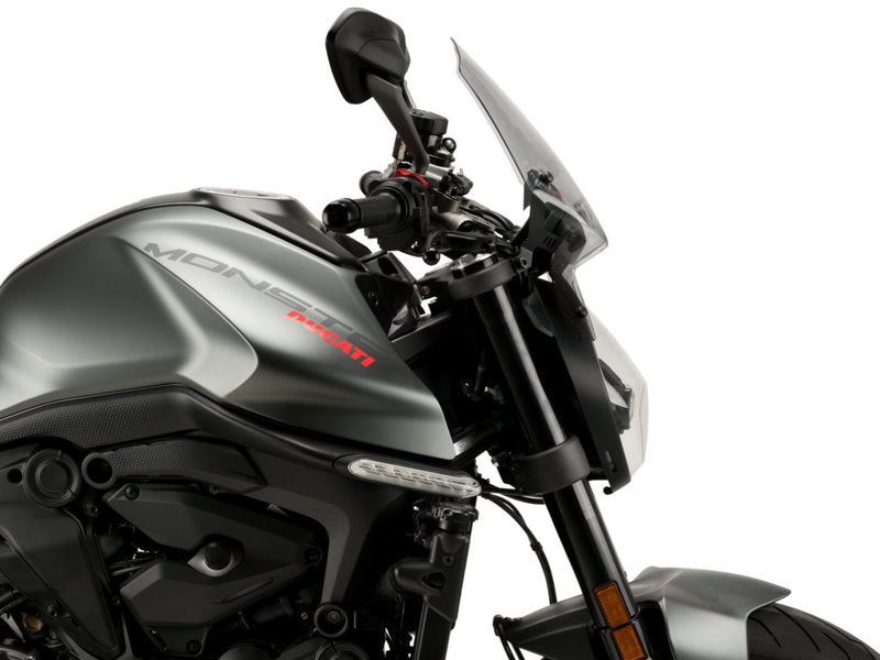 Puig New Generation Sport Screen In Clear for Ducati Monster 937 Plus (21-25)