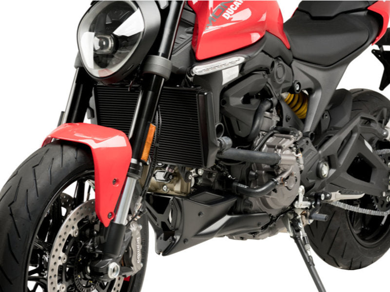 Puig Belly Pan In Matt Black for Ducati Monster 937 SP (23-25)