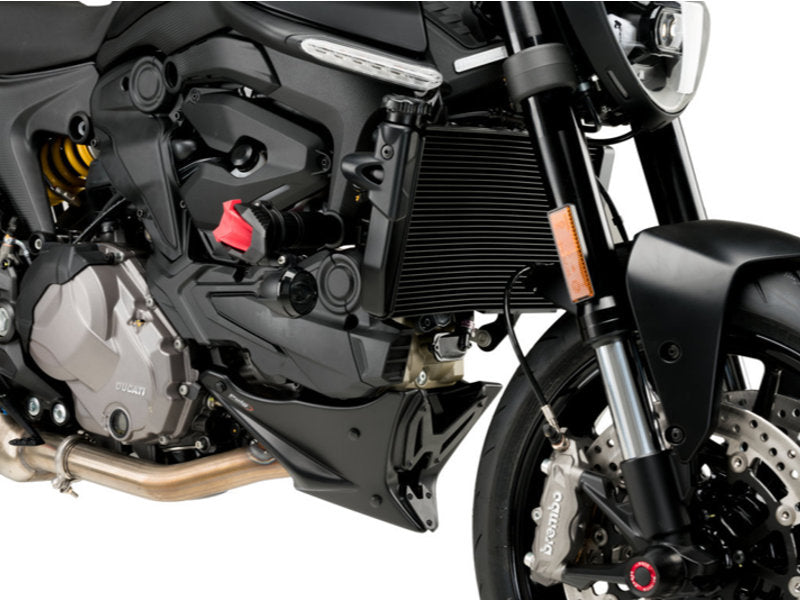 Puig Belly Pan In Matt Black for Ducati Monster 937 SP (23-25)