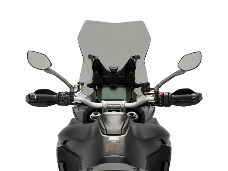 Puig Touring Screen In Clear for Ducati Multistrada 1200 V4 Pikes Peak (21-25)