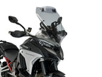 Puig Touring Screen With Extender In Light Smoke for Ducati Multistrada 1200 V4 Rally (21-25)
