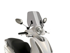 Puig Traffic Screen In Clear for Yamaha Delight (21-25)