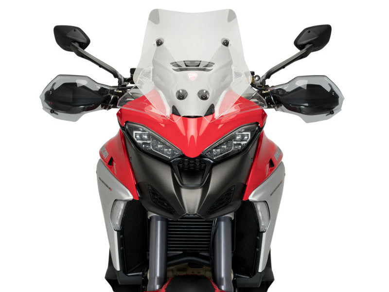 Puig Handguard Extensions In Light Smoke for Ducati Multistrada 1200 V4 RS (24-25)