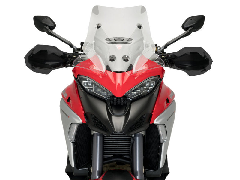 Puig Handguard Extensions In Light Smoke for Ducati Multistrada 1200 V4 RS (24-25)