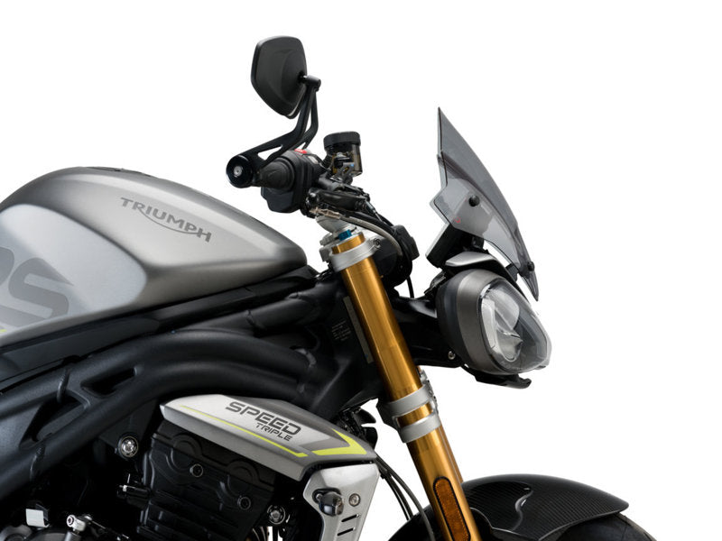Puig New Generation Sport Screen In Clear for Triumph Speed Triple 1200 RS (21-25)