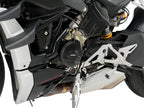 Puig Engine Cover In Black for Ducati Streetfighter V4S (20-22)