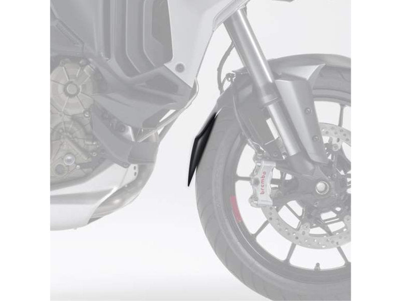 Puig Front Mudguard Extender In Black for Ducati Multistrada 1200 V4 RS (24)