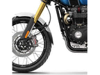 Puig Front Mudguard Extender In Black for Triumph Scrambler 1200 XC (19-23)