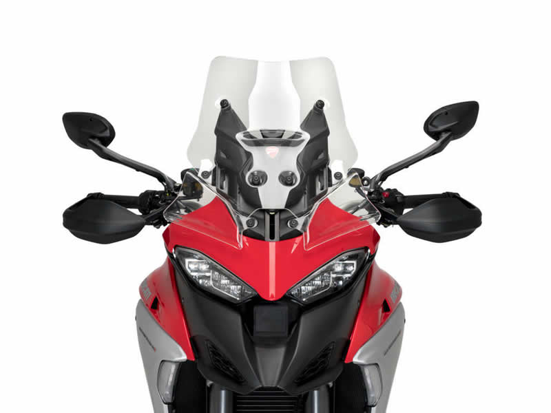 Puig Upper Wind Deflectors In Clear for BMW R1250 GS Rallye (21-23)