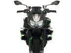 Puig GP Front Downforce Spoilers In Black for Kawasaki Z H2 SE (21-25)