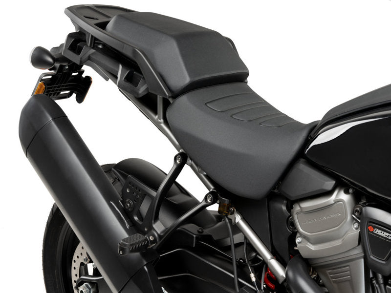 Puig Hugger In Matt Black for Harley Davidson Pan America 1250 (21-24)