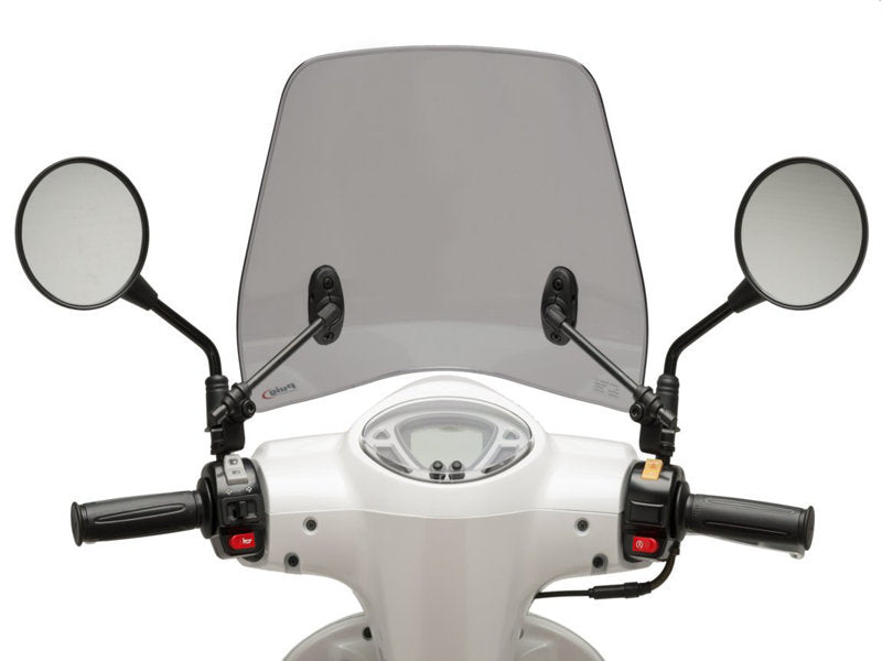 Puig Traffic Screen In Clear for Sym Fiddle 125 (21-25)