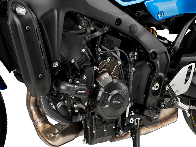Puig Engine Cover In Black for Yamaha XSR 900 (22-25)