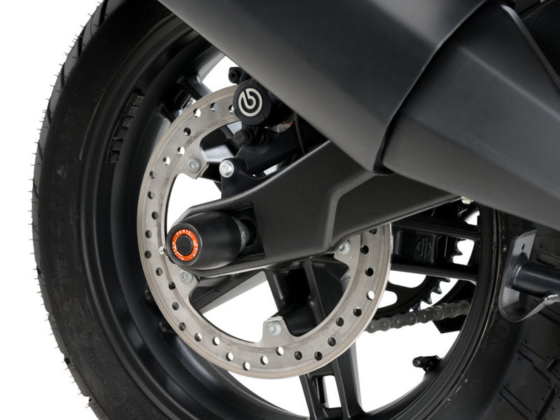Puig Swing Arm Protector In Black for Harley Davidson Pan America 1250 (21-24)