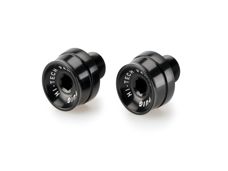 Puig Speed Bar Ends In Black for Kawasaki ZX-10R (04-05)