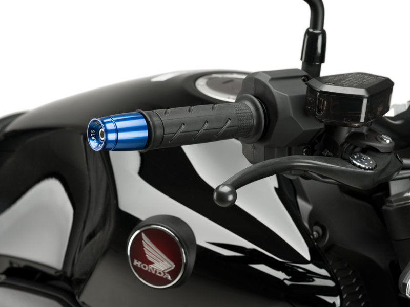 Puig Sport Bar Ends In Black for Suzuki GSX 750 F (89-97)