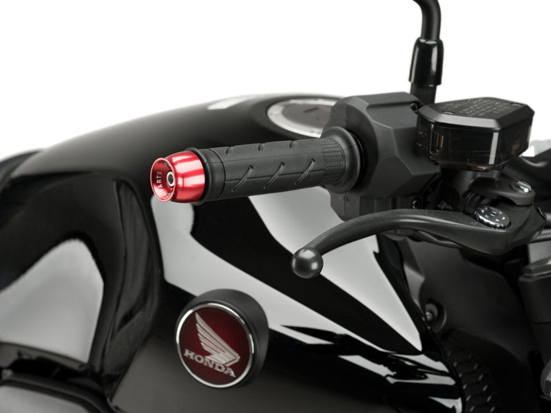 Puig Speed Bar Ends In Black for Suzuki Bandit GSF 1250 S (07-13)