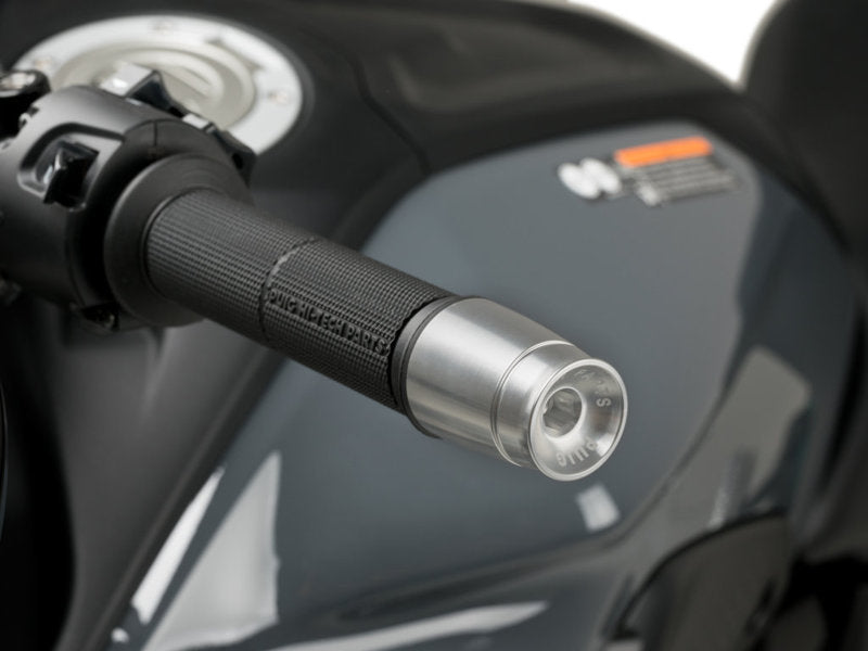 Puig Sport Bar Ends In Black for Kawasaki Versys-X 300 (17-20)